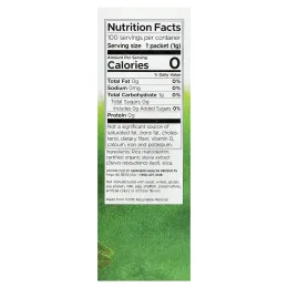 Swanson, Экстракт зеленых листьев стевии, 100 пакетиков