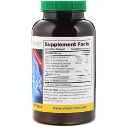 Phyto Therapy Inc., Liquid Calcium, with Magnesium, 1000 mg /400 mg, 180 Softgels