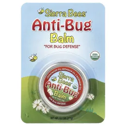 Sierra Bees, бальзам против насекомых, масло кедра, герани и розмарина, 17 г (0,6 унции)
