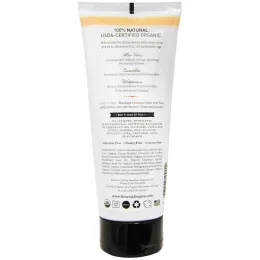 Nourish Organic, Очищающее Средство для лица с увлажняющим кремом, Огурец + кресс водяной, 6 унций (177 мл)