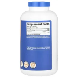 Nutricost, L-лизин, 1000 мг, 500 капсул (500 мг в 1 капсуле)