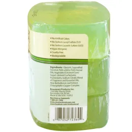 Clearly Natural, Чистое и натуральное глицериновое мыло с алоэ вера, 3 шт по 4 унции в упаковке