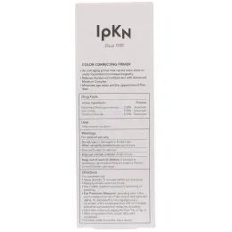 IPKN, Корректирующий цвет праймер с SPF 15, пурпурный, 1,35 ж. унц. (40 мл)