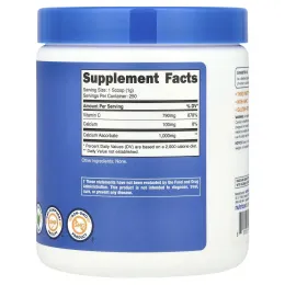 Nutricost, Аскорбат кальция, без добавок, 250 г (8,9 унции)