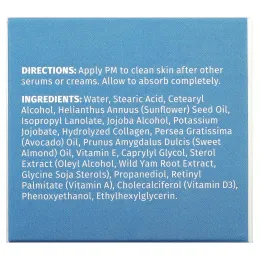 Reviva Labs, Ночной крем с коллагеном, 1,5 унции (42 г)