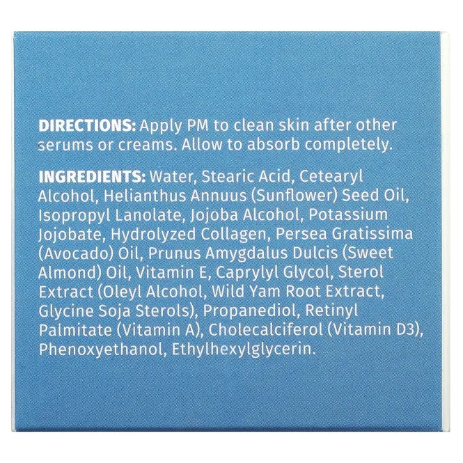 Reviva Labs, Ночной крем с коллагеном, 1,5 унции (42 г)