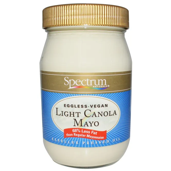 Spectrum Culinary, Легкий майонез из канолы, 16 fl oz (473 мл)