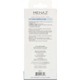 Mehaz, Щипчики для кутикулы № 777 с размером лезвия 1/4, 1 шт.