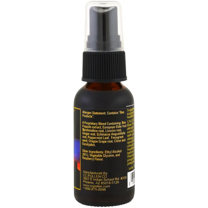 C.C. Pollen, Propolis Elderberry Spray, 1 fl oz (30 g)
