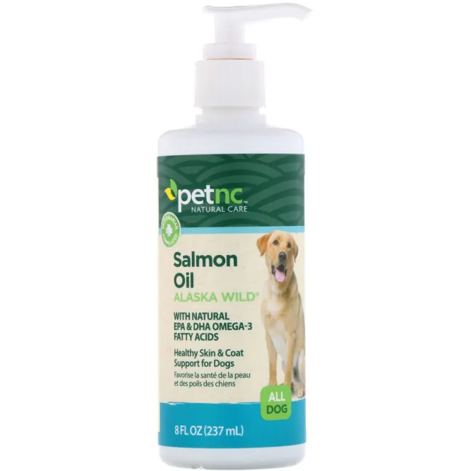 petnc NATURAL CARE, Pet Natural Care, Alaska Wild Salmon Oil, For Dogs, 8 fl oz (237 ml)