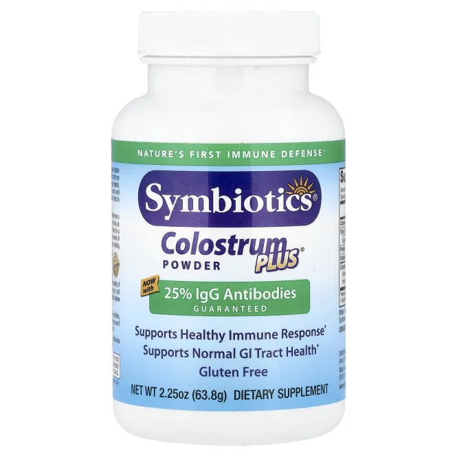 Symbiotics, Colostrum Plus®, порошок, 63,8 г (2,25 унции)