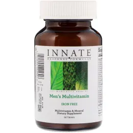 Innate Response Formulas, Мужской мультивитамин, без железа, 60 таблеток