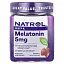 Natrol, Жевательные таблетки, мелатонин, клубника, 5 мг, 90 штук