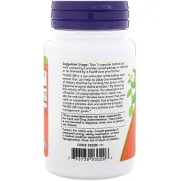 Now Foods, Фаза 2, нейтрализатор крахмала, 500 мг, 60 вегетарианских капсул