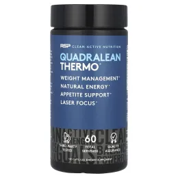 RSP Nutrition, Quadra Lean, термогенное снижение веса, 180 капсул
