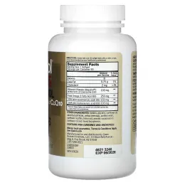 Qunol, Плюс убихинол и омега-3, 100 мг + 250 мг, 90 мягких таблеток