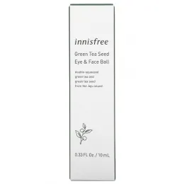 Innisfree, Шарик для глаз и лица с семенами зеленого чая, 10 мл (0,33 жидк. Унции)