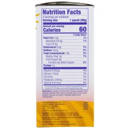 Plum Organics, Смуззи, Персик и банан, Тыква, Овсяные хлопья и чиа, упаковка из 4 штук по 3,17 унции (90 г) в каждой