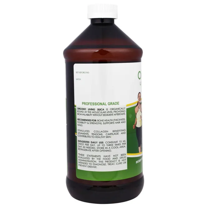 Silicium Laboratories LLC, Живой диоксид кремния Orgono, 33,85 жидких унций (1000 мл)