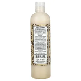 Nubian Heritage, Гель для душа с маслом ши, соевым молоком, витамином Е, ладаном и миррой, 13 жидких унций (384 мл)