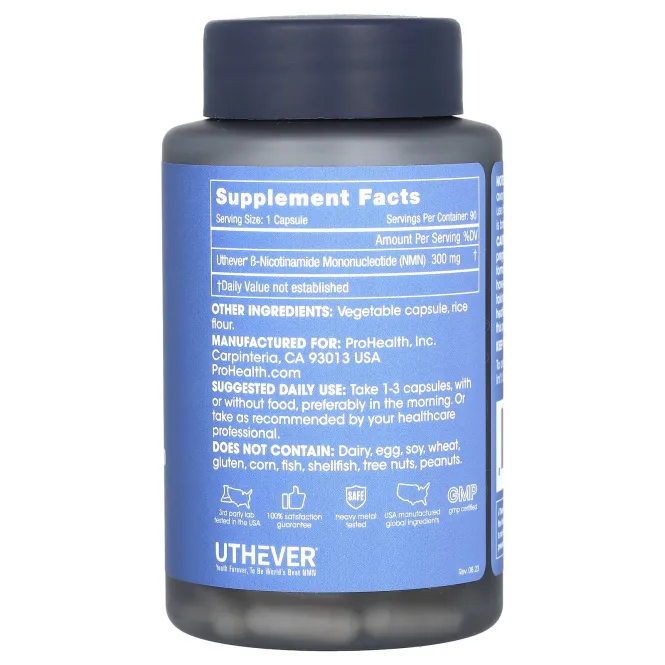 ProHealth Longevity, NMN Pro 300, 300 мг, 90 капсул