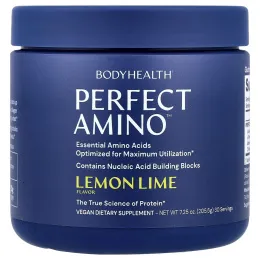 BodyHealth, Perfect Amino ™, лимон и лайм, 205,5 г (7,25 унции)