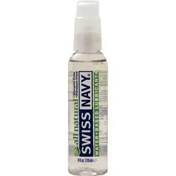 Md Science Labs, Swiss Navy - Смазка на водной основе All Natural 4 жидких унции