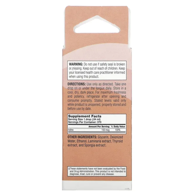 Natural Balance, Тиадин без запаха 0.5 жидких унций