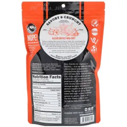 Bubba's Fine Foods, Банановые чипсы, пылающий буффало, 2,7 унций (77 г)