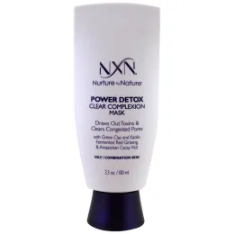 NXN, Nurture by Nature, Power Detox Clear Complexion Mask, Oily / Combination Skin, 3.3 oz (100 ml0