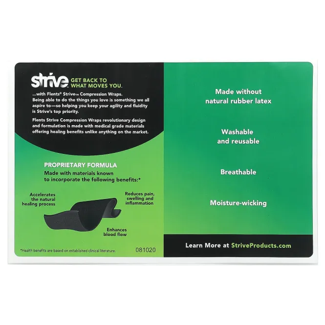 Strive, многоразовый компрессионный бандаж, 1 шт.