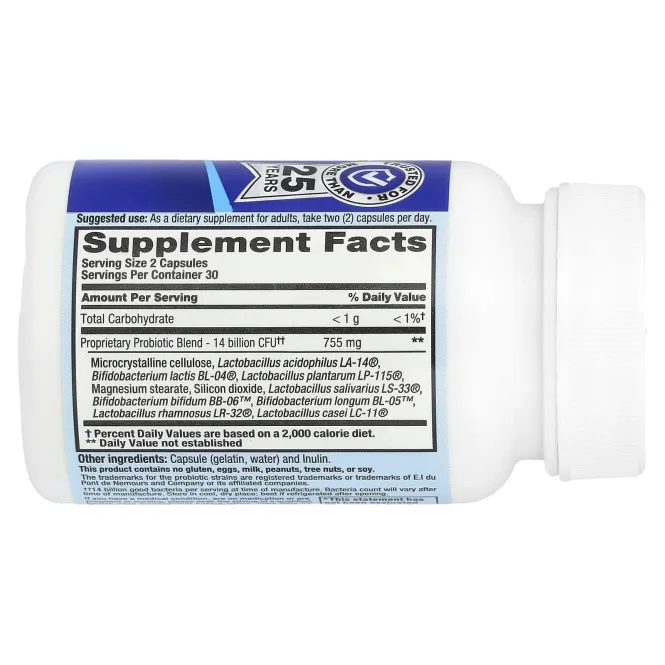 Nutrition Now, PB8, оригинальная формула, 60 капсул