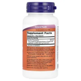 NOW Foods, фитосома кверцетина, 90 растительных капсул