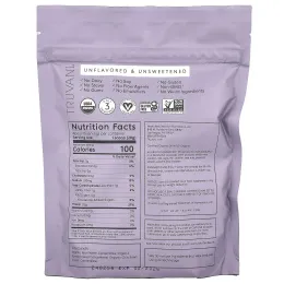 Truvani, Растительный протеин, без добавок, без добавок, 280 г (9,88 унции)