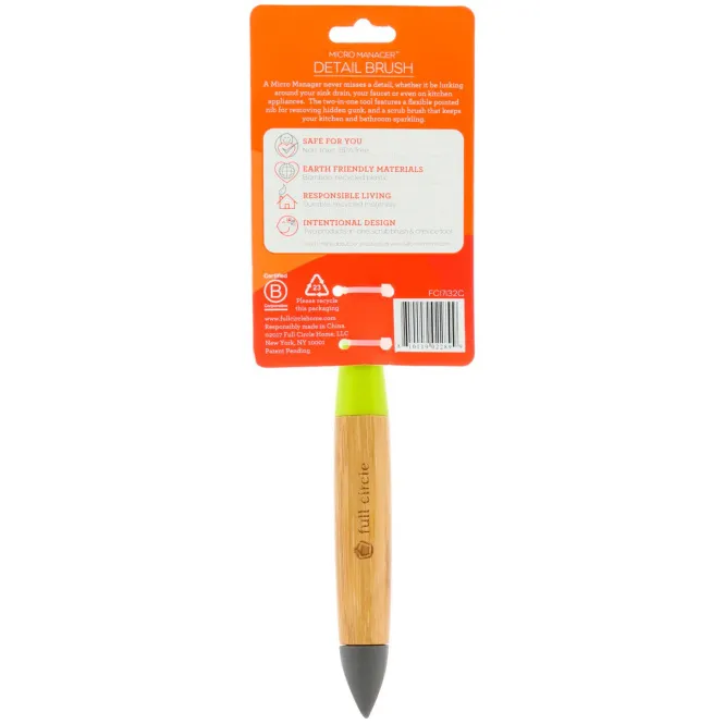 Full Circle, Micro Manager, щетка для глубокой чистки, 1 шт