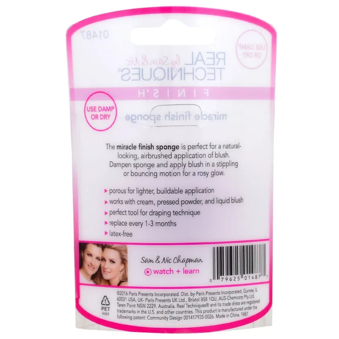 Real Techniques, Спонж для финиша Miracle, 1 спонж