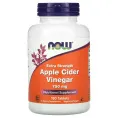 NOW Foods, Яблочный уксус, повышенная сила действия, 750 мг, 180 таблеток