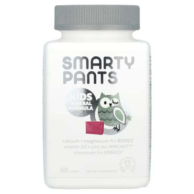 SmartyPants, Kids Mineral Complete, мультиминералы,  60 жевательных пастилок