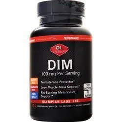 Olympian Labs, DIM (100 мг) 120 капсул