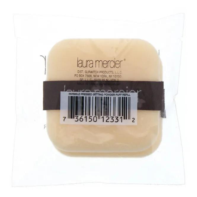 Laura Mercier, Запасная пуховка для полупрозрачной компактной пудры, 2 шт. в упаковке
