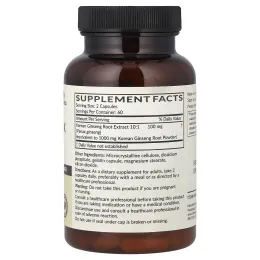 Futurebiotics, корейский женьшень, 120 капсул