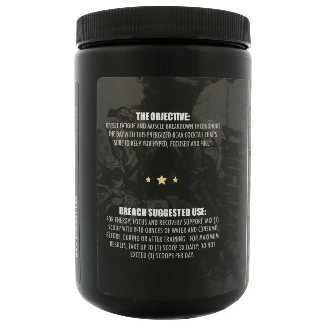 Redcon1, Breach Ballistic, активирующие аминокислоты с разветвлённой цепью, арбуз, 11,11 унц. (315 г)