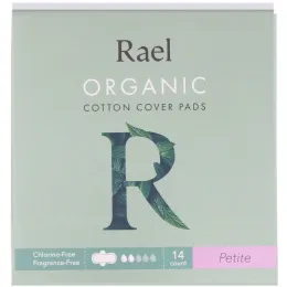 Rael, Прокладки из органического хлопка, Petite, 14 шт.