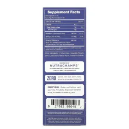 NutraChamps, Elderberry +, обогащенная витамином C и цинком, натуральные ягоды, 120 мл (4 жидк. унц.)