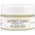 Jeffrey James Botanicals, Гель для кожи вокруг глаз, Успокаивает, обновляет, пробуждает, 0,5 унции (15 мл)