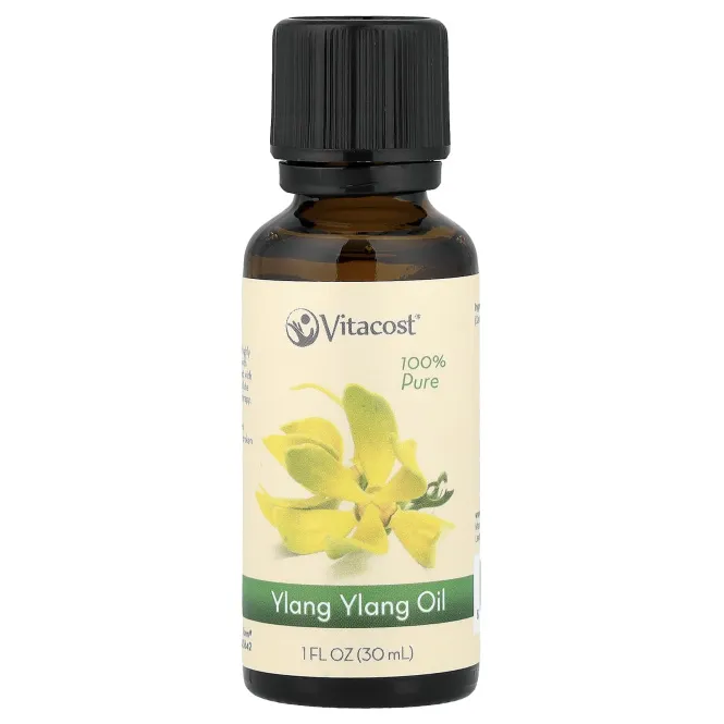 Vitacost, 100% чистое масло иланг-иланга, 30 мл (1 жидк. унция)