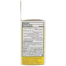 MediNatura, ReBoost, Cold & Flu Relief, Lemon, 100 Chewable Tablets