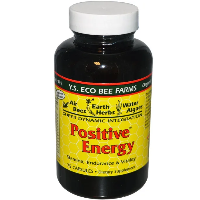 Y.S. Eco Bee Farms, Позитивная энергия, 75 капсул