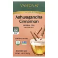 VAHDAM India, Infusions, травяной чай, ашваганда и корица, без кофеина, 18 пакетиков для заваривания, 28,8 г (1,02 унции)