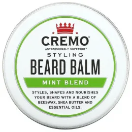 Cremo, Бальзам для укладки бороды, мятная смесь, 56 г (2 унции)